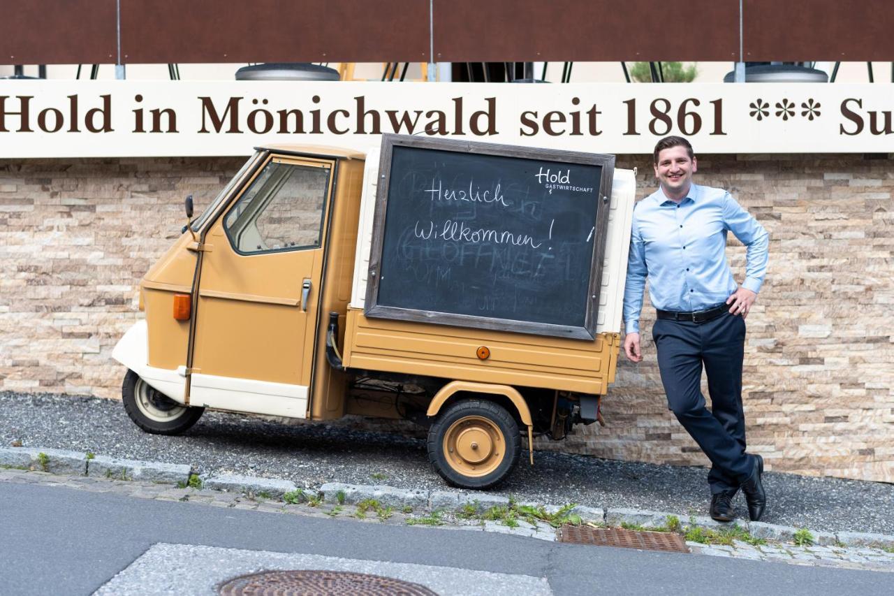 Hôtel Gastwirtschaft Hold à Monichwald Extérieur photo